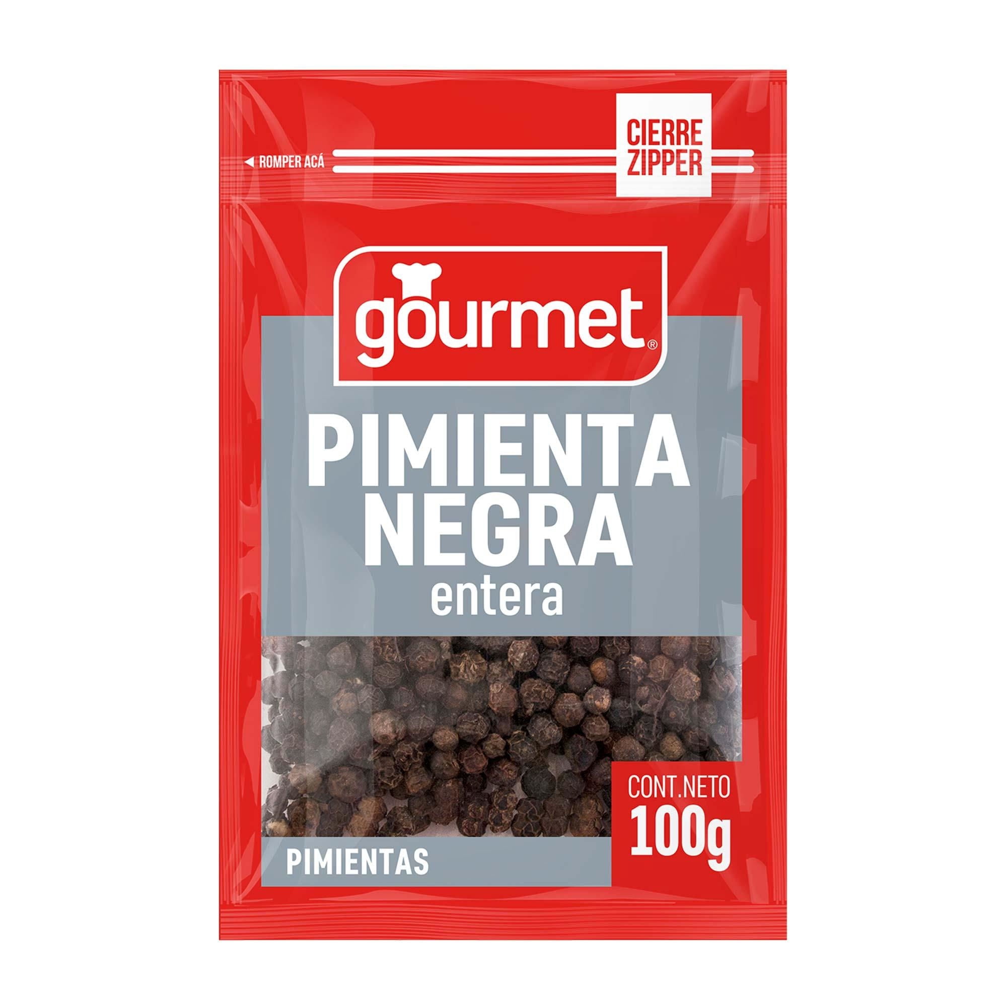 Pimienta Negra Entera 100 g Gourmet