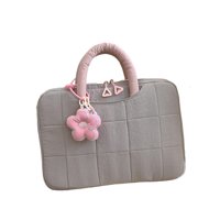 Bothyi - Funda Para Portátil Con Cierre De Cremallera Informal, Ideal Para Trabajar, Viajar Y Desplazarse, Color Gris