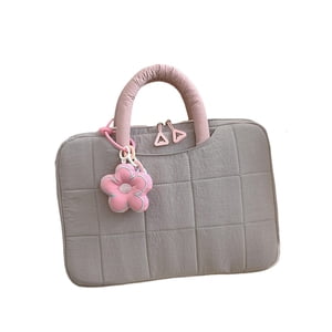 Bothyi - Funda Para Portátil Con Cierre De Cremallera Informal, Ideal Para Trabajar, Viajar Y Desplazarse, Color Gris