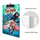 thumbnail image 3 of Las Sombrías Aventuras de Billy y Mandy Portapapeles de acrílico A4, tamaño carta estándar, carpeta con clip 31.8x 21.5CM para estudiantes, profesores y oficina, 3 of 6