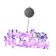 thumbnail image 1 of Letrero De Neón De Feliz Halloween Para Puerta De Fiesta, Arte De Pared Creativo Para Interiores, Letrero LED Morado, 1 of 5