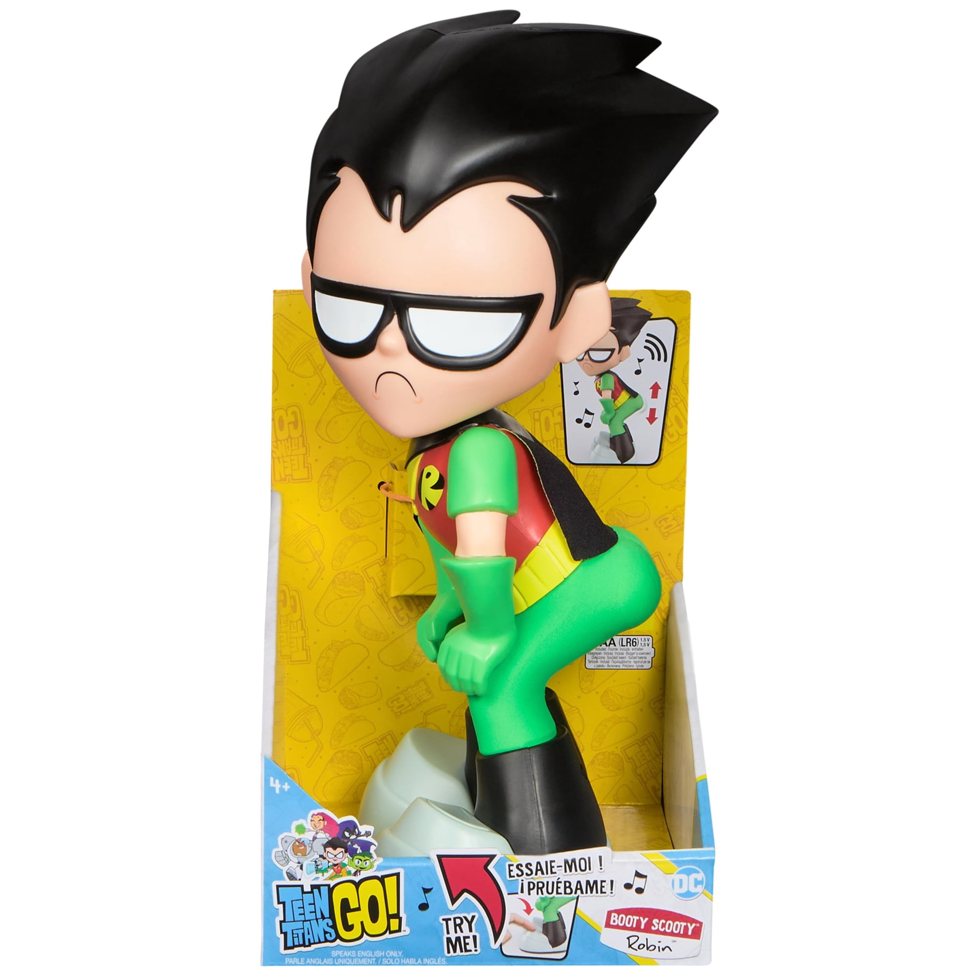 Juguete Coleccionable De Dc Comics Teen Titans Go! Botín: Scooty Robin
