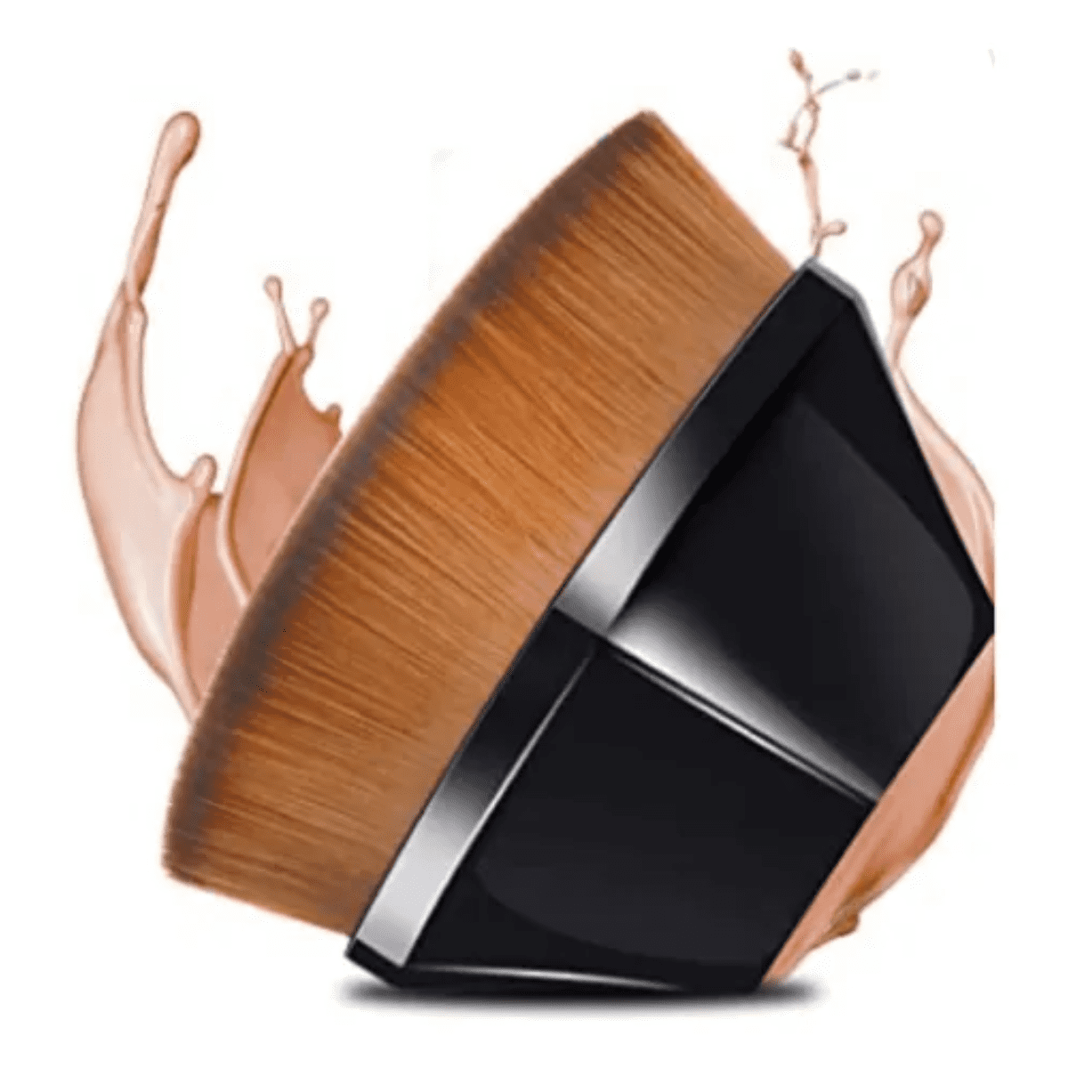 Genérico - Pincel Brocha Base Polvo Maquillaje Multiuso Kabuki