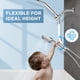 thumbnail image 2 of Combo de cabezal de ducha MakeFit Dual Filtered Rain con dispositivo portátil, 2 of 6