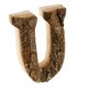 thumbnail image 5 of Handcraved Letras De Madera Números De Puerta Letra Del Alfabeto Dirección Flotante Nombre U, 5 of 5