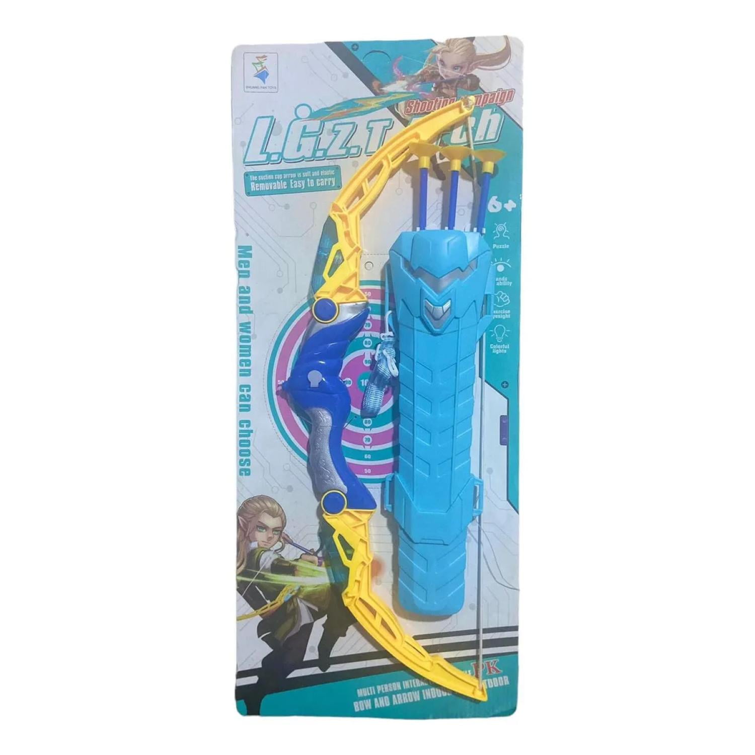 Total E-commerce - Juguete Arco Y Flechas Con Luces Azul Infantil