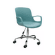 thumbnail image 1 of Silla de escritorio con brazos Casaideas color turquesa, 1 of 3