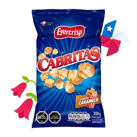 Pop Corn Caramelo 250 g Evercrisp