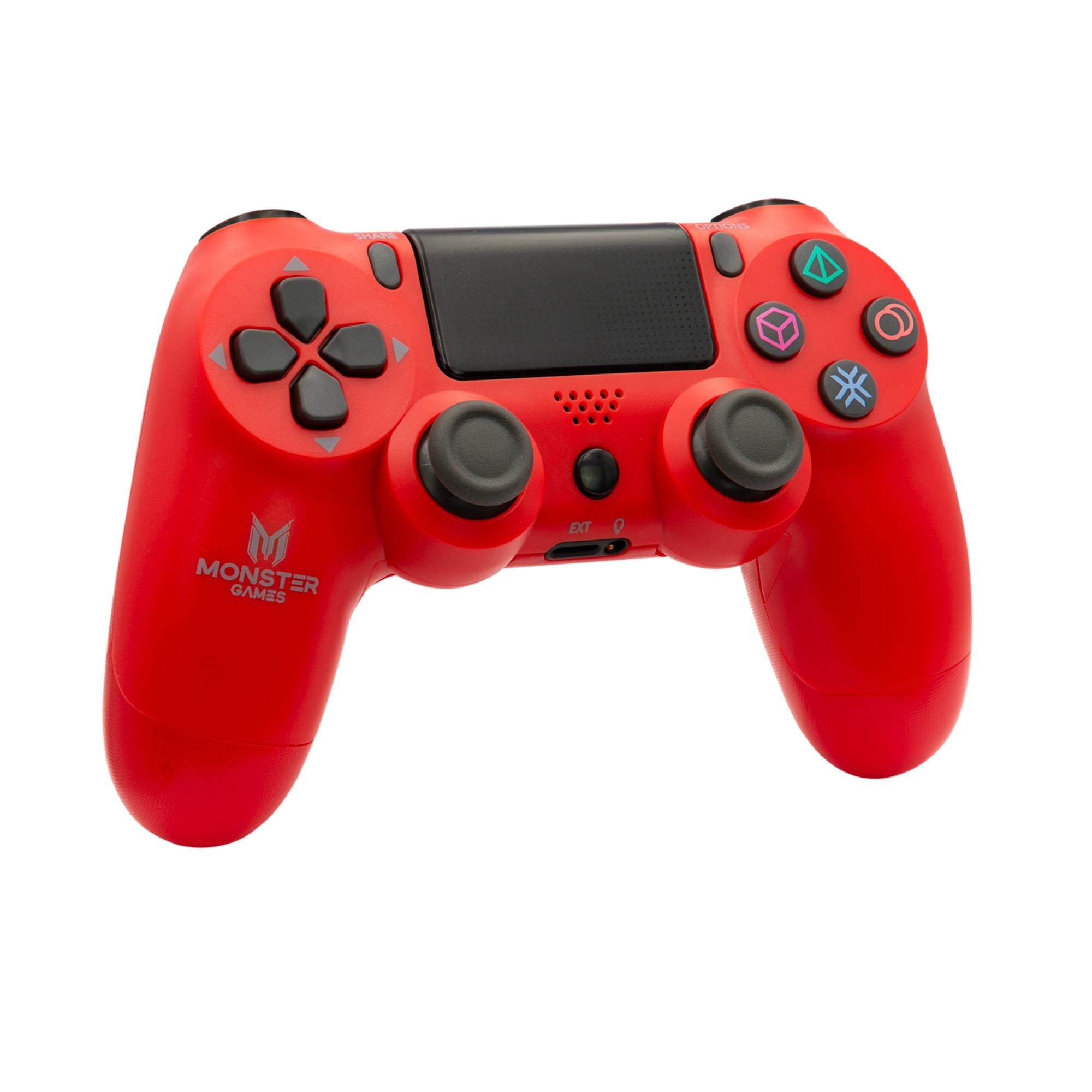 Monster - Joystick Ps4 Bluetooth Rojo