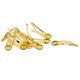 thumbnail image 3 of 10 piezas broches bricolaje broches de pelo broche de ajuste de bisel redondo 12 mm dorado, 3 of 5