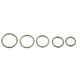thumbnail image 1 of Pack 5 Piercing Clicker 18g Aro Titanio Astm F136 Plateado, 1 of 3