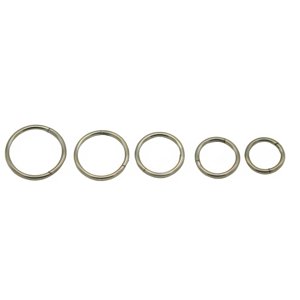 Elbauldejuma - Pack 5 Piercing Clicker 18G Aro Titanio Astm F136 Plateado