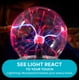 thumbnail image 3 of Lámpara Plasma Globe Discovery #mindblown Sensible Al Sonido Táctil, 3 of 6