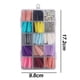 thumbnail image 2 of Uñas postizas a presión, cobertura total, coloridas, para salón de uñas, con taladro decorativo., 2 of 5