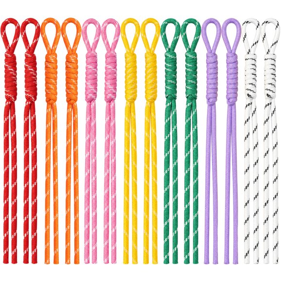 LLAVERO Hzopcw 14 piezas 22 cm Cuerda Paracord 7 colores