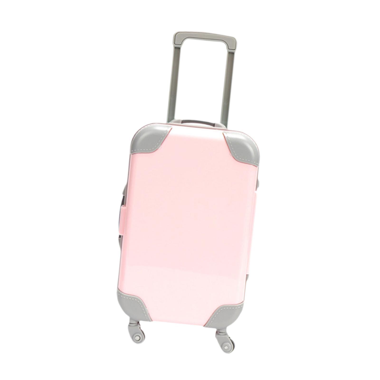 Bothyi - Accesorios Para Muñecas, Maleta, Juguete En Miniatura Para Niña, Muñeca De Cumpleaños, Juguete Para Niños, Color Rosa