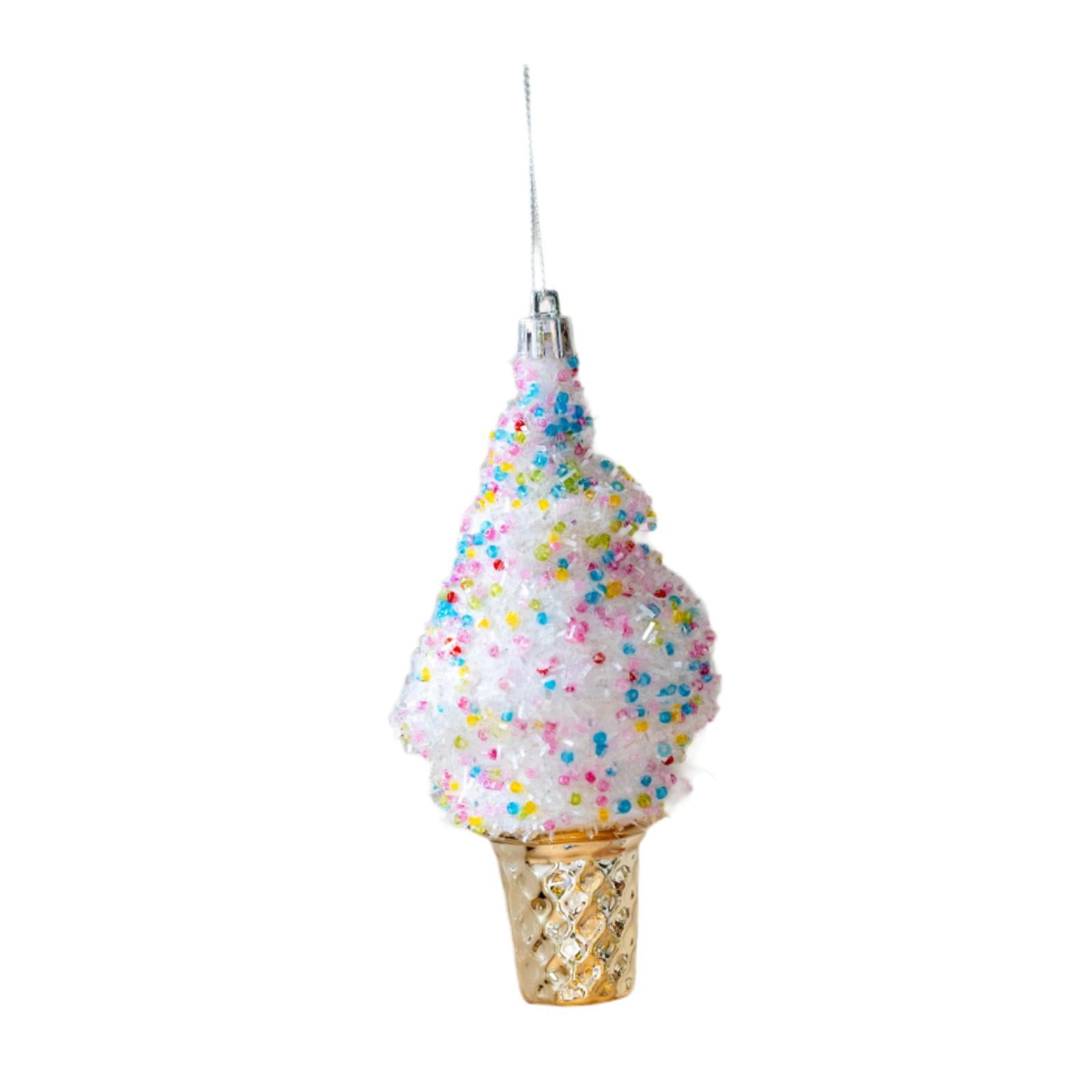 Fiocias - Adornos Navideños Decoraciones Para Árboles De Navidad Regalo Portátil Decoración Para Árboles De Navidad Helado