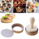thumbnail image 2 of 1pc, Egg Tart Mold Or Pastry Pusher (3.5''), Aluminium Loose Bottom Mini Tart Mold, Wooden Pastry Pusher, Tart Pusher, Mini Pie Cake Mould Set, Baking Tools, Kitchen Gadgets, Kitchen Accessories, Hom, 2 of 4