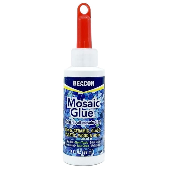 Baliza adhesiva para mosaicos, no tóxica, resistente al agua, 60 ml