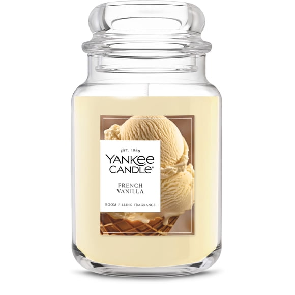 Candle Yankee Candle con aroma a vainilla francesa, 650 ml