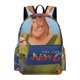 thumbnail image 1 of El Nuevo Emperador-theme Backpack, Campus style schoolbag Bookbag with Adjustable Shoulder Straps And Large Zip Compartment, Unisex Travel Bags.42x30x15cm, 1 of 6