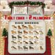 thumbnail image 1 of Dog Breeds Illustration Soft Printed Bedding Set Polyester Fabric Decorative & Warm Ideal for Bedroom or Guest Room, 1 of 5
