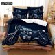 thumbnail image 1 of v732 Bed Sheets Moto Digital Bedding Sets Home Bedclothes Super King Cover Pillowcase Comforter Textiles Bedding Set bed cover set 3-Piece Bedding Set (1 Duvet Cover + 2 Pillow Shams) Bed Sheets ju73, 1 of 5