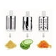 thumbnail image 4 of Rebanador Cortador Rallador De Verduras Molinillo 3 En 1, 4 of 6