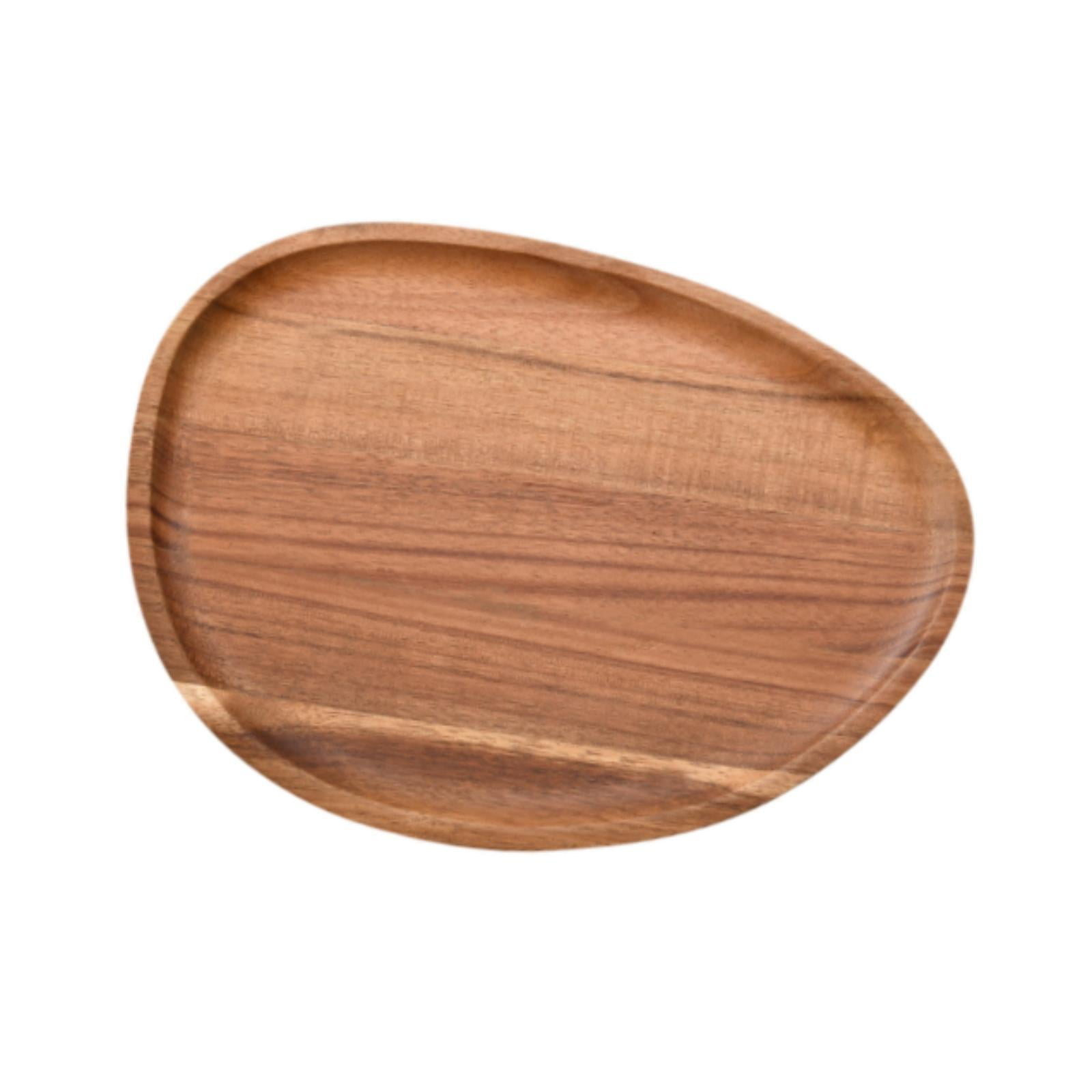 Bothyi - Plato De Postre De Madera, Vajilla Moderna, Plato De Comida Para Desayuno, Fruta, Cupcakes, Estilo D