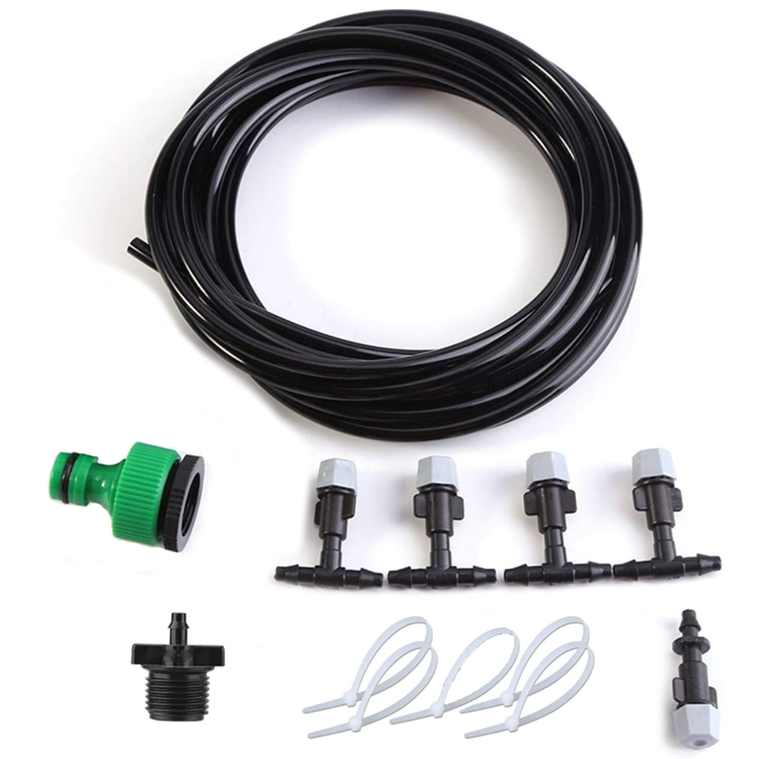 Miabu - Kit Aspersores Sistema Nebulización Patio 5 Mts