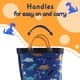 thumbnail image 4 of Botas de lluvia mysoft para niños, de goma, impermeables, con estampado de animales, 4 of 7