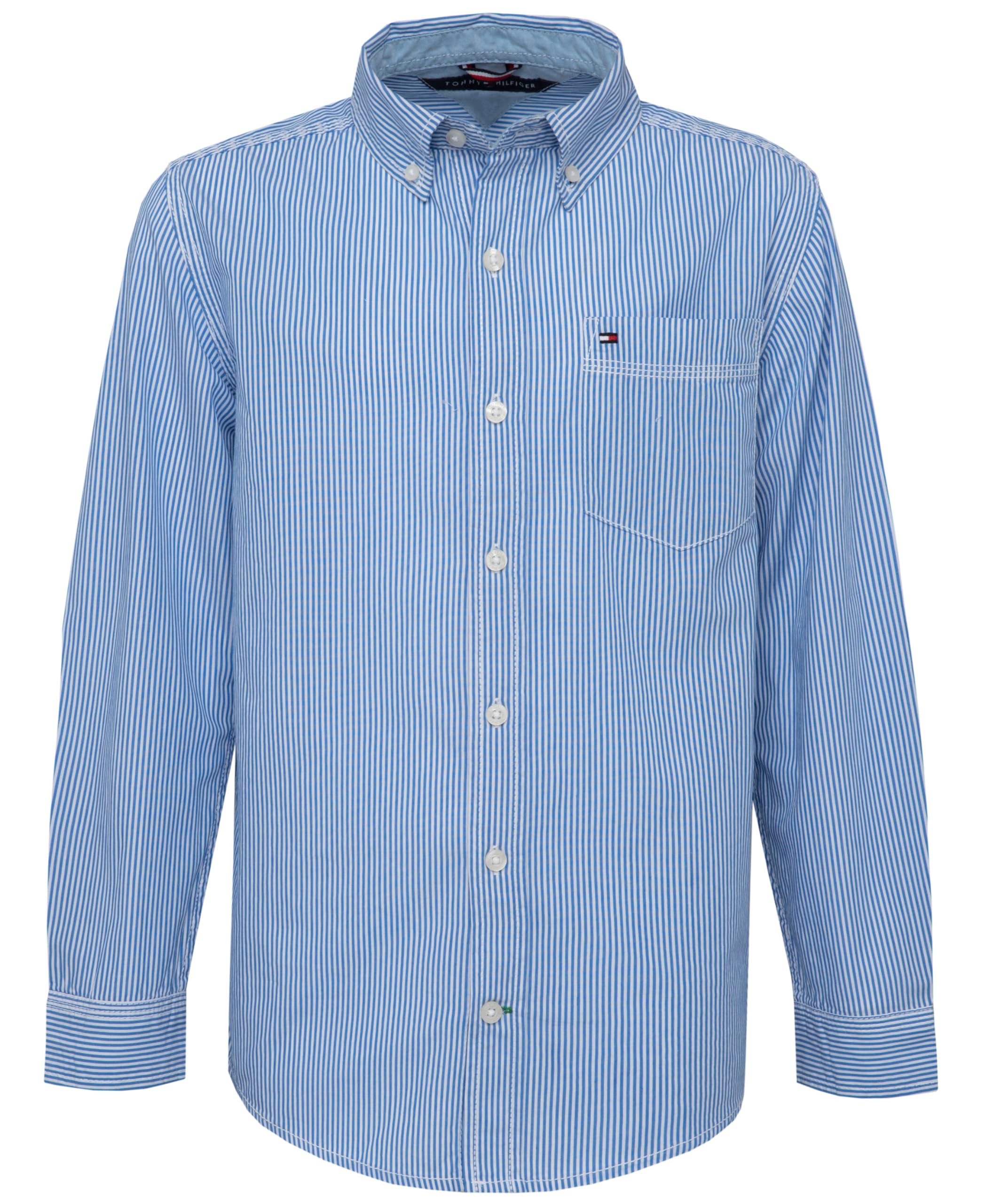 Camisa Tommy Hilfiger Tommy Stripe 2T Para Niños Pequeños - Azul