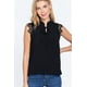 thumbnail image 1 of Top Tejido con Cuello de China y Encaje, 1 of 8