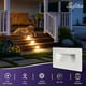thumbnail image 2 of Luces LED para escalones Sofiton, paquete de 4, regulables, IP65, 120 V, 2 of 8