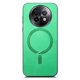 thumbnail image 4 of Magnetic Slim Case for Realme 13 Pro Plus 5G with Camera Guard & Anti-Scratch Back Green, 4 of 6