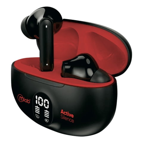 Audifono Tws Anc Enc Active Sílence Strong Red Mlab 09363