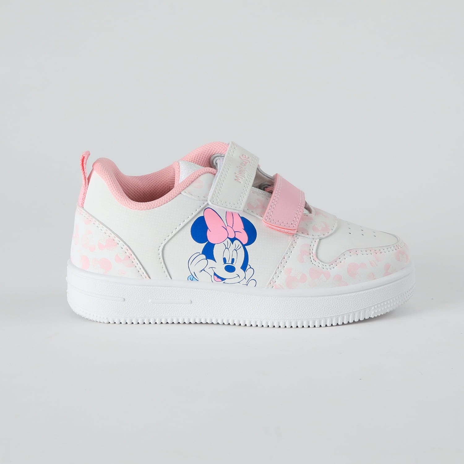 Zapatilla Niña Velcro Minnie Smile Blanco Disney