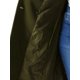 thumbnail image 5 of Abrigos largos de invierno para mujer de talla grande de Agnes Orinda con solapa de muesca y doble botonadura, gabardina 2X verde militar, 5 of 6