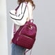 thumbnail image 5 of Mochila para mujer, mochila de moda para mujer, mochila de viaje de nailon, bolso de hombro negro, pequeña mochila informal para mujer., 5 of 7