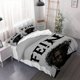 thumbnail image 1 of 3pcs FE!N Themed Art Image Duvet Cover Set - This Set Includes a Duvet Cover And Pillowcases s Bedding, 1 of 1
