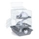 thumbnail image 3 of Hamster Cage Prevue Pet Products Hamster Haven Gray Small, 3 of 4