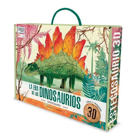 Manolito Books - Libro Mas Maqueta La Era De Los Dinosaurios. Estegosaurio