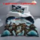 thumbnail image 1 of 3pcs Ghostbusters Themed Bedding Set Durable Polyester Comforter Cover & Pillowcases Vibrant Digital Print, 1 of 5