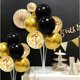 thumbnail image 3 of Soporte para Globos ZJDHPTY 4 Unidades Negro y Dorado, 3 of 3
