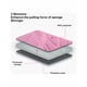 thumbnail image 3 of Funda Cubre Asiento 9 pcs Rosa Auto, 3 of 3