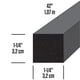 thumbnail image 2 of Tira selladora de espuma para ventanas M-D Building 3,2 x 107 cm gris, 2 of 6