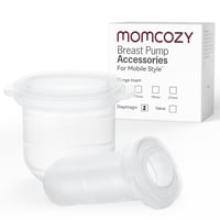 Momcozy Accesorios De Repuesto Para Extractor De Leche Mobile Style | M6, Diafragma De Silicona, 4 Piezas