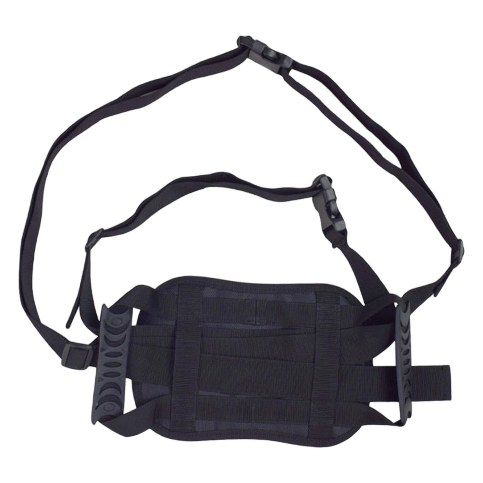 Magideal - Cinturón Para De Motocicleta Con Diseño Ergonómico Agarre Seguro Antideslizante Correa Ajustable De Oxford Fácil De Quitar Y Poner Adecuado