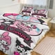thumbnail image 1 of Kuromi Print Bedding Set Pattern Duvet Cove Set 3 Pieces 1 Quilt Cover And 2 Pillowcases for Women Men Teens, 1 of 5