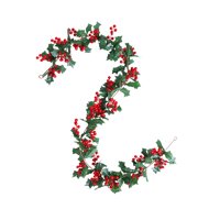 Bothyi - Guirnalda Navideña De Frutos Rojos Para Colgar En Interiores Y Exteriores, Navidad, Acción De Gracias